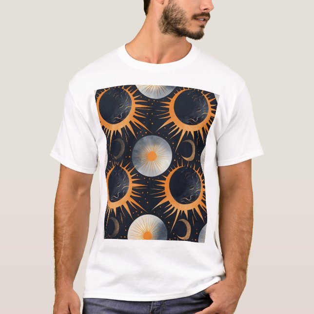 Solar- und Mondöklipse T-Shirt (Vorderseite)