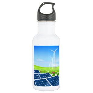 Solar- und Wind-Power-Wasser-Flasche Trinkflasche