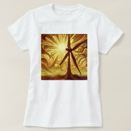 Solar- und Windenergie T-Shirt