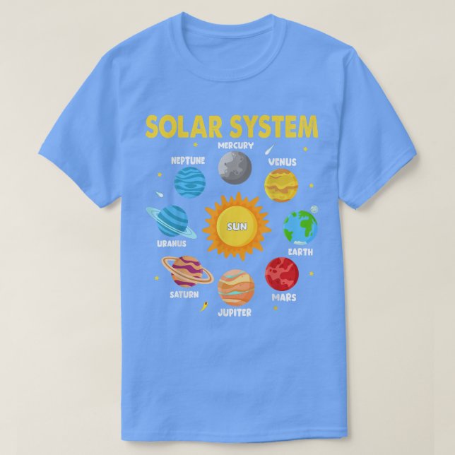 Solaranlagen für Kids-Solaranlage T-Shirt (Design vorne)