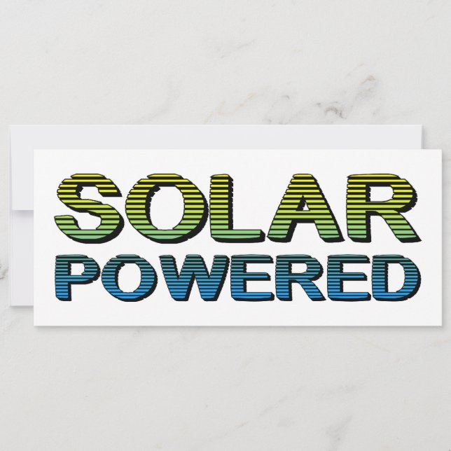 solarbetrieben (Vorderseite)