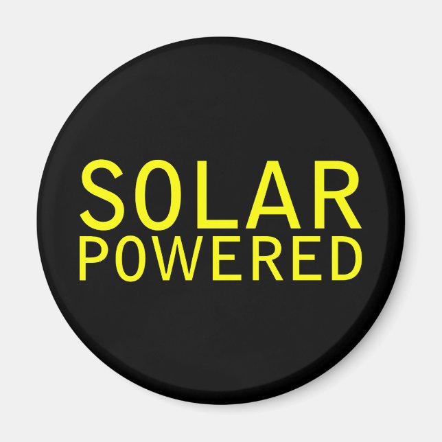 solarbetrieben magnet (Vorne)