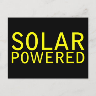 solarbetrieben postkarte