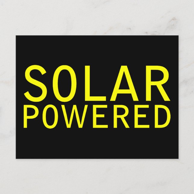 solarbetrieben postkarte (Vorderseite)