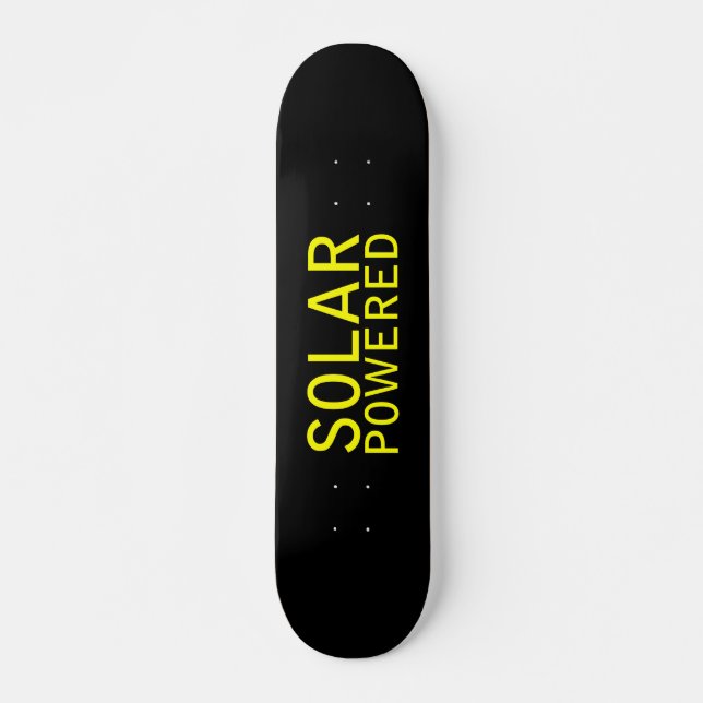 solarbetrieben skateboard (Vorne)