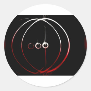 SolarCircle Runder Aufkleber