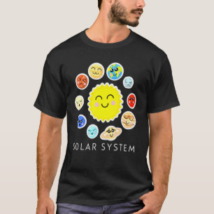 Solare Raumplaner für Jungen, Mädchen und Kinder T-Shirt