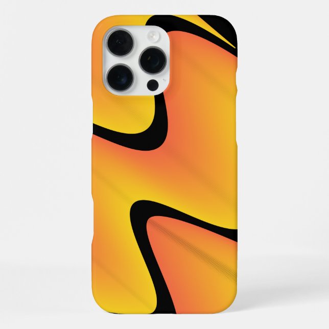 Solare Welle iPhone Hülle (Rückseite)