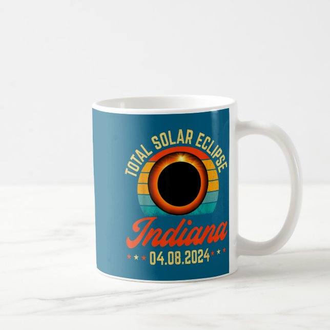 Solareclipse Indiana Total Solar Design Kaffeetasse (Rechts)