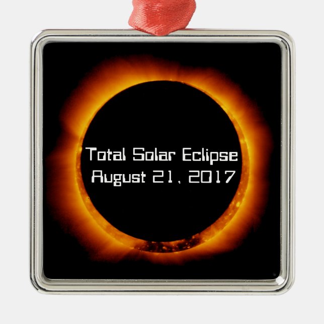 Solarelien 2017 insgesamt silbernes ornament (Vorne)