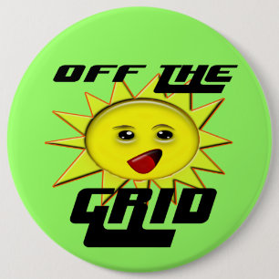 Solarenergie-Geschenke und Werbeartikel T-Shirt Button