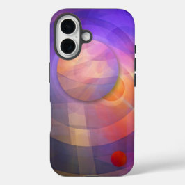 Solarenergie, künstlerisch abstrakt iPhone 16 hülle