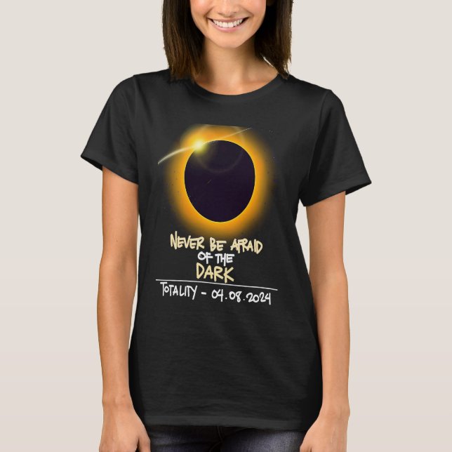 Solares Eclipse für Männer und Frauen Totalität So T-Shirt (Vorderseite)