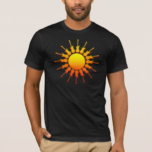 Solarfelsen, Sun mit Gitarren-Strahlen mit T-Shirt