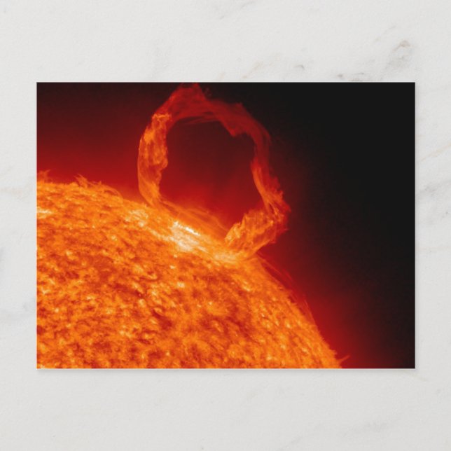Solarflare Postkarte (Vorderseite)