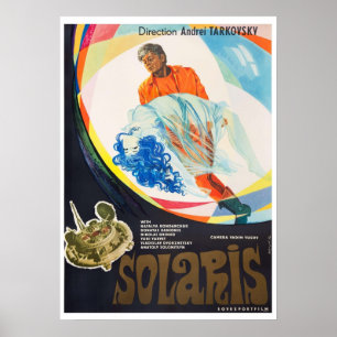 Solaris 1972 Vintag Poster