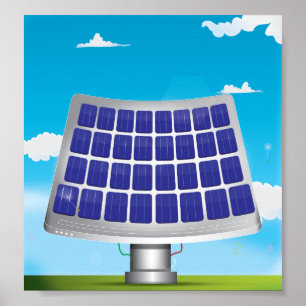 Solarmodule Poster