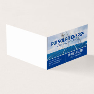 Solarmodule   Windmühlen   saubere Energie