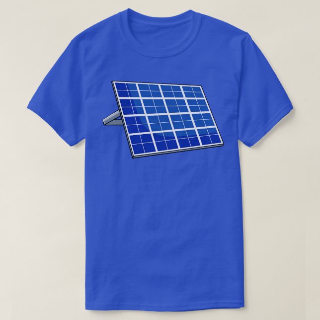 Solarpaneele für erneuerbare Energien T-Shirt (Design vorne)