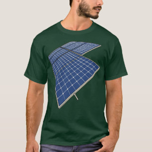 Solarpaneele für erneuerbare Energien T-Shirt