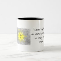 Solarplexus Chakra Kaffeemaschine Tasse mit Bekräf