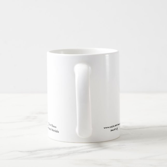 Solarplexus Chakra Mandala-Tasse Tasse (Henkel)