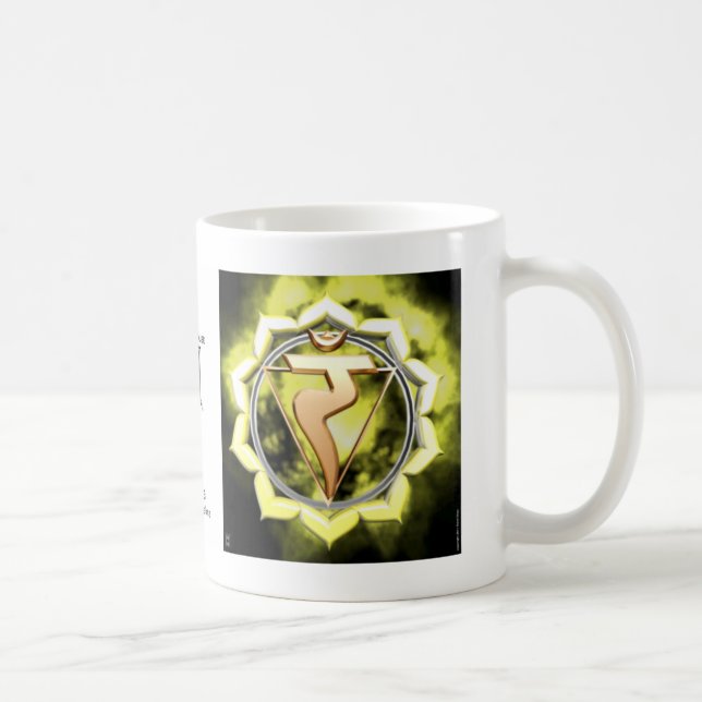 Solarplexus Chakra Tasse (Rechts)