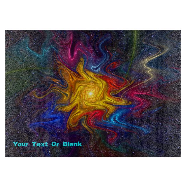 Solarspektrum Schneidebrett (Vorderseite)