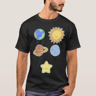 Solarsystem-Paket T-Shirt