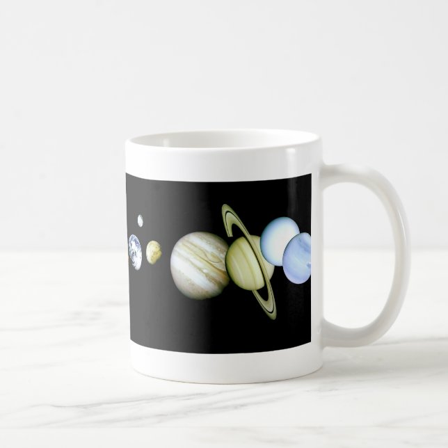 Solarsystems-Tassen-Raum - Tasse (Rechts)
