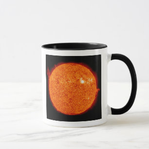 Solartätigkeit auf dem Sun Tasse