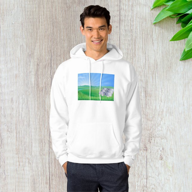 Solarzelle für erneuerbare Energien Hoodie (Von Creator hochgeladen)