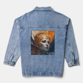 Solarzelle, mythische Prinzessin, Text 2024 hinzuf Jeansjacke
