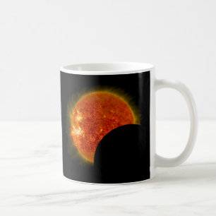 Solarzellen-Eclipse in Arbeit Kaffeetasse