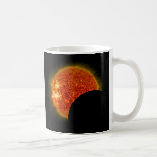 Solarzellen-Eclipse in Arbeit Kaffeetasse (Rechts)