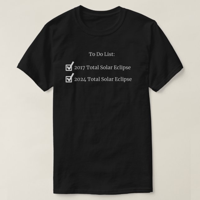 Solarzellen zum Auflisten von T - Shirt (Design vorne)