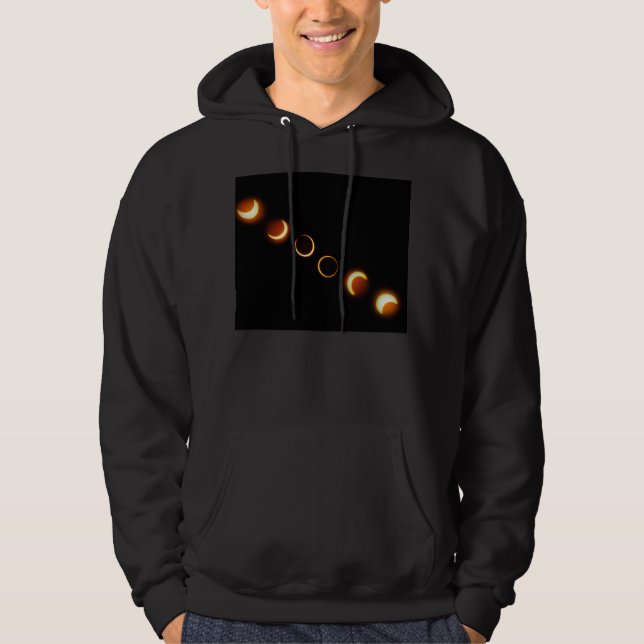 Solarzellenphasen Hoodie (Vorderseite)