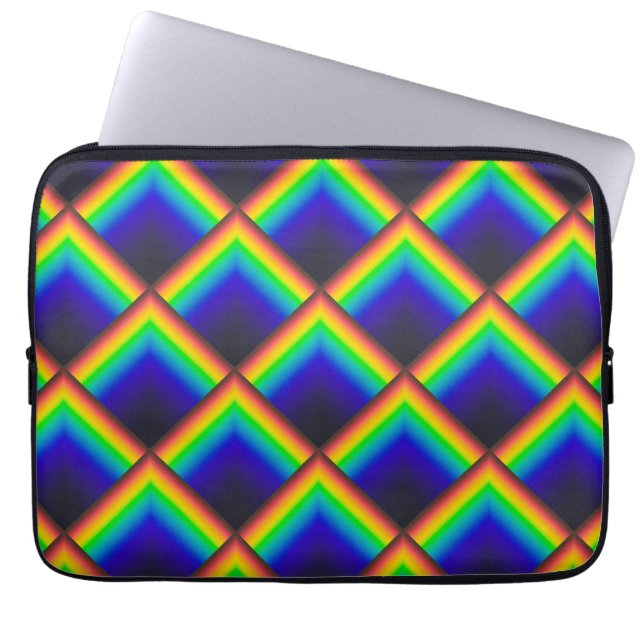 Solarzellenspektrum Laptopschutzhülle (Vorderseite)