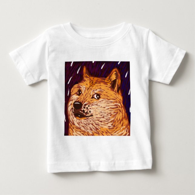 Solcher Mond, viele spielen durch Vincent van Doge Baby T-shirt (Vorderseite)