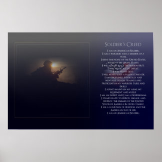 Soldat-Credo Poster