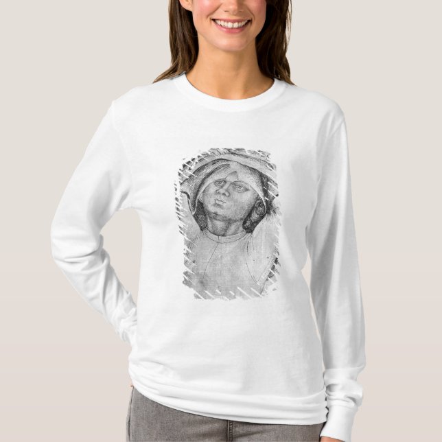 Soldat, der sein chainmail entfernt T-Shirt (Vorderseite)