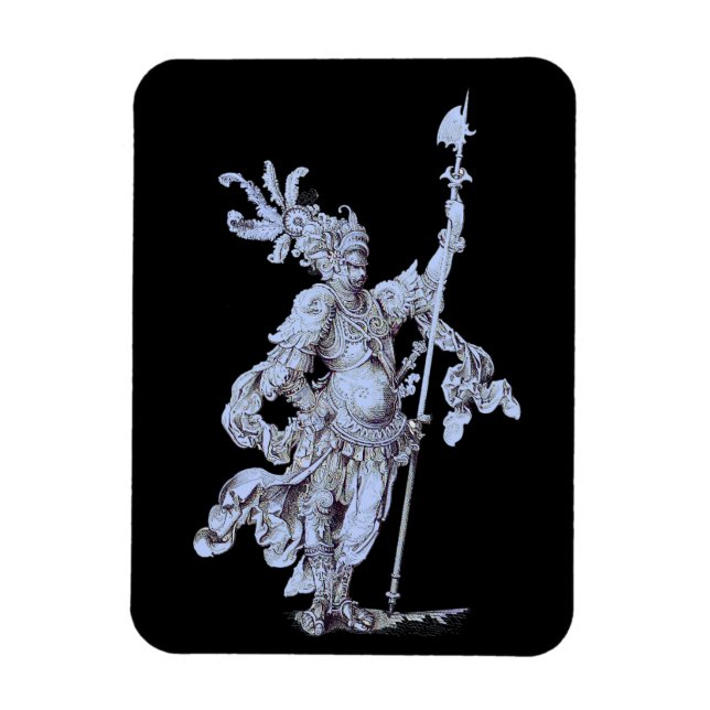 Soldat des 17. Jahrhunderts Magnet (Vertikal)