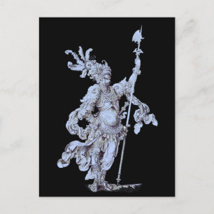 Soldat des 17. Jahrhunderts Postkarte