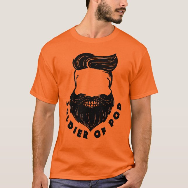 Soldat des Hülsen-T-Shirts T-Shirt (Vorderseite)