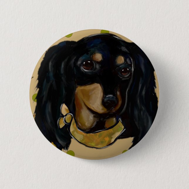 Soldat Doxie Button (Vorderseite)