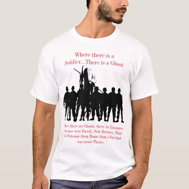 Soldat Ghosts T-Shirt (Vorderseite)