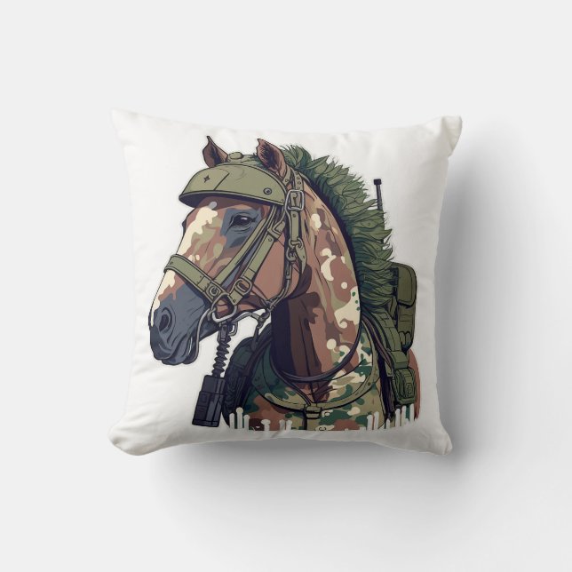 Soldat Life Valor Sieg Überleben Brustkrebs Kissen (Vorderseite)