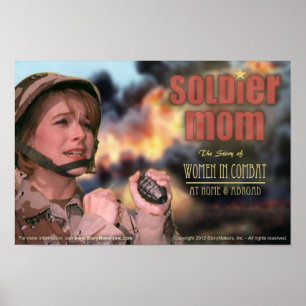 Soldat-Mama-Poster (extra klein) Poster