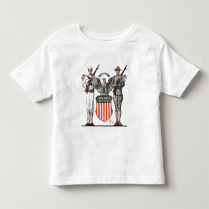 Soldat, Matrose und US-Schild Kleinkind T-shirt