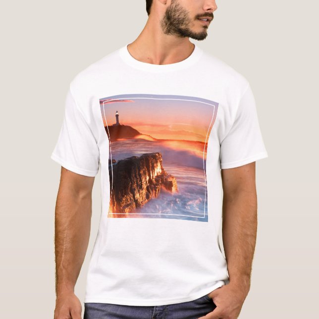 Soldat-Strand Norahhauptleuchtturm-|, Australien T-Shirt (Vorderseite)